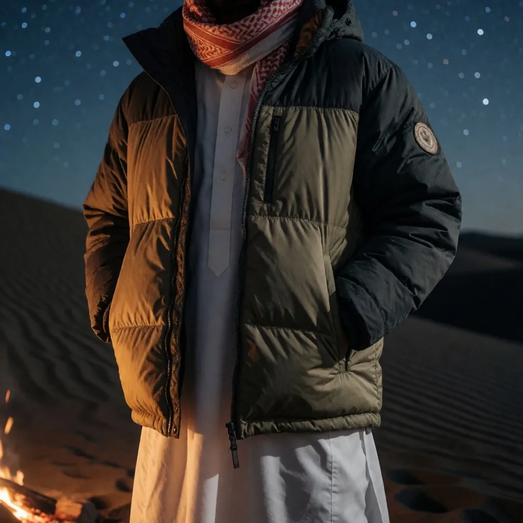 Evening layer for temperature drops